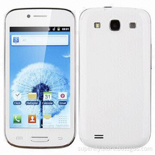 Unlocked GSM Phone with Wi-Fi, Analog TV, Dual Sim Cards and 4.0-inch Touchscreen